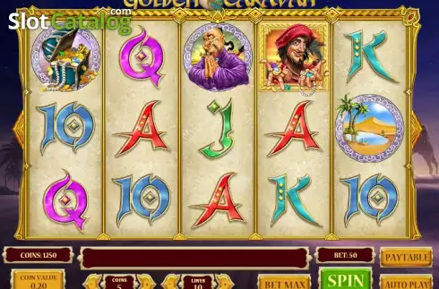 Скрин3. Golden Caravan слот