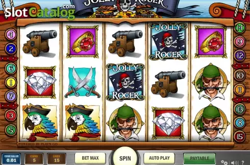 Скрин2. Jolly Roger (Play'n Go) слот