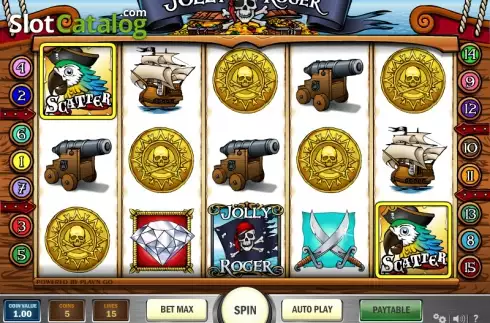 Скрин4. Jolly Roger (Play'n Go) слот