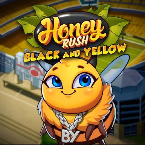 Honey Rush Black and Yellow логотип