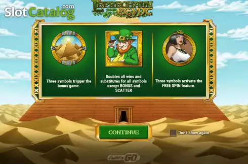 Скрин2. Leprechaun Goes Egypt слот