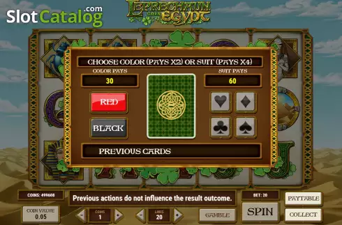 Скрин5. Leprechaun Goes Egypt слот