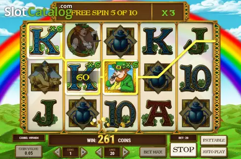 Скрин9. Leprechaun Goes Egypt слот