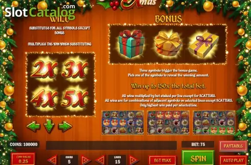 Скрин7. Merry Xmas (Play'n Go) слот