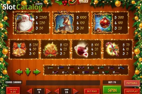 Скрин8. Merry Xmas (Play'n Go) слот