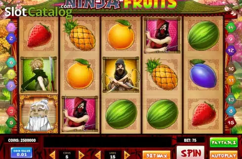 Скрин2. Ninja Fruits слот