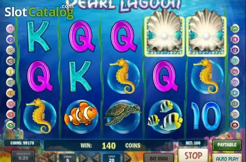 Скрин3. Pearl Lagoon слот