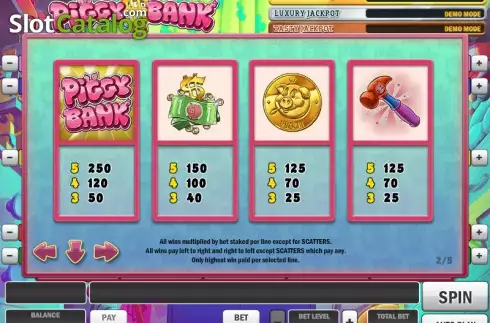 Скрин6. Piggy Bank (Games |nc) слот
