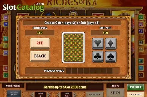 Скрин4. Riches of Ra Slot слот