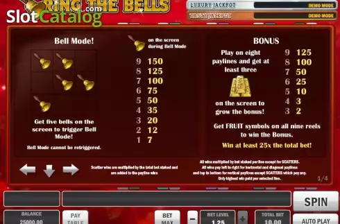 Скрин5. Ring the Bells слот