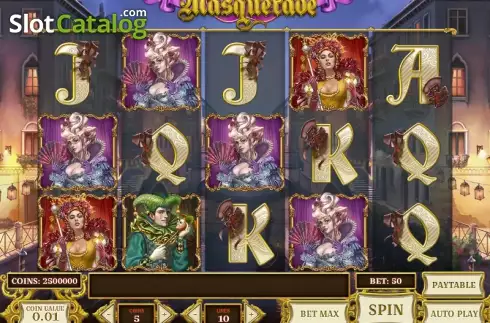 Скрин4. Royal Masquerade (Play'n Go) слот