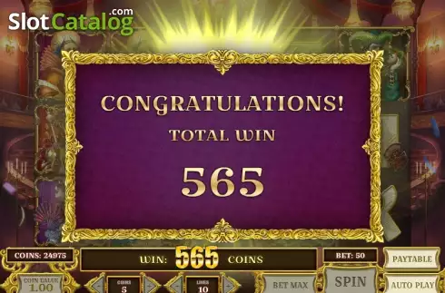 Скрин7. Royal Masquerade (Play'n Go) слот