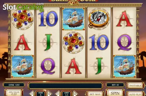 Скрин3. Sails of Gold слот