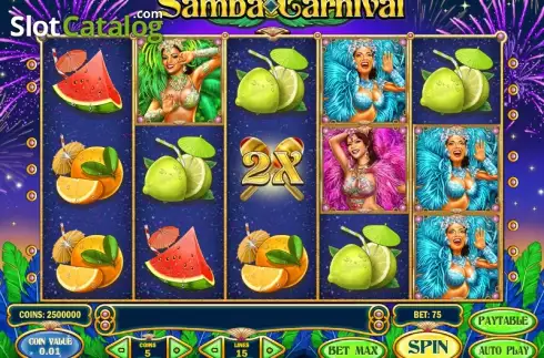 Скрин3. Samba Carnival слот
