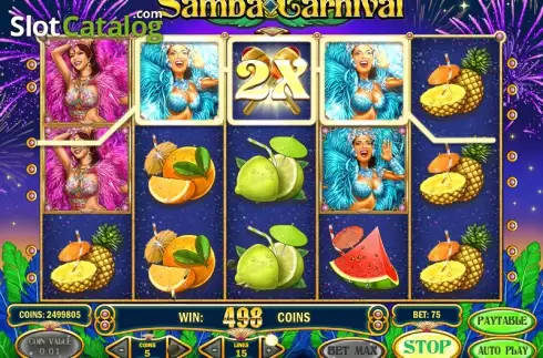 Скрин4. Samba Carnival слот