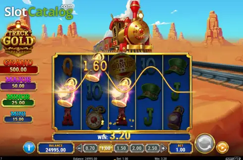 Скрин3. Track n’ Gold слот