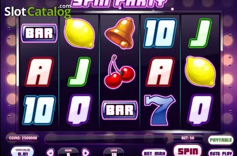 Скрин3. Spin Party слот