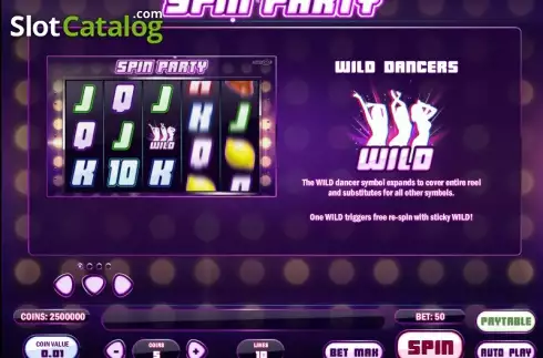 Скрин5. Spin Party слот