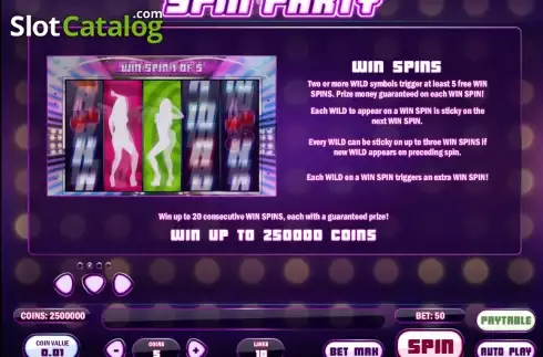 Скрин6. Spin Party слот