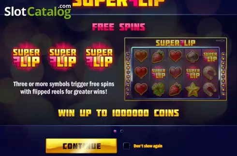 Скрин2. Super Flip слот