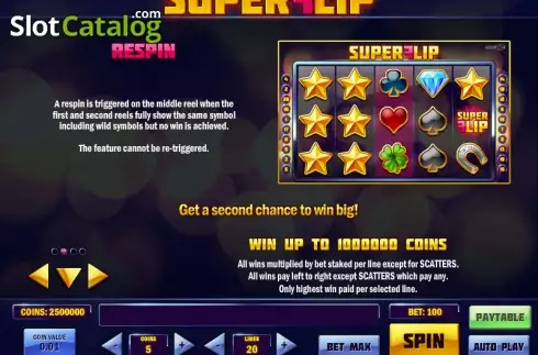 Скрин7. Super Flip слот