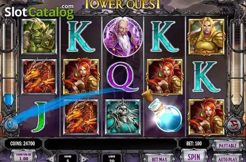 Скрин4. Tower Quest слот