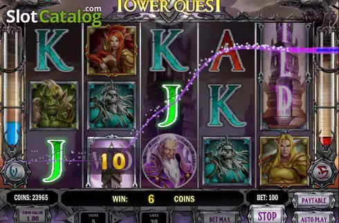 Скрин5. Tower Quest слот