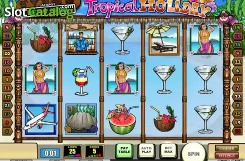 Скрин2. Tropical Holiday слот