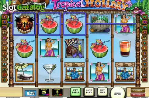 Скрин4. Tropical Holiday слот