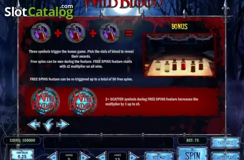 Скрин6. Wild Blood слот