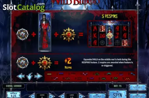 Скрин7. Wild Blood слот