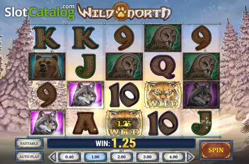 Скрин4. Wild North (Play’n Go) слот