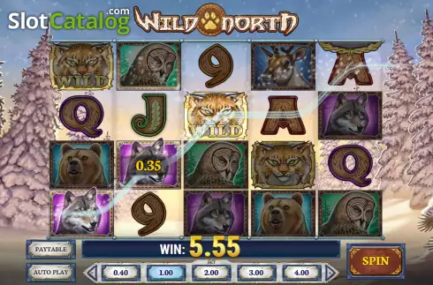 Скрин5. Wild North (Play’n Go) слот