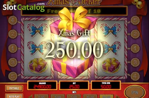 Скрин5. Xmas Joker слот
