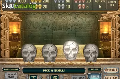 Bonus game pick. Aztec Princess слот