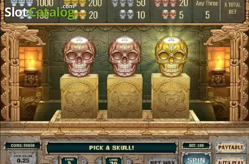 Bonus game Win. Aztec Princess слот