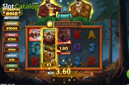 Скрин3. Stompin’ Gold слот
