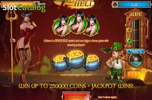 Скрин2. Leprechaun goes to Hell слот