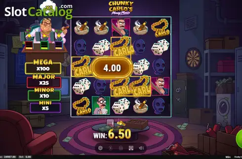 Скрин3. Chunky Carlo's Money Mania слот