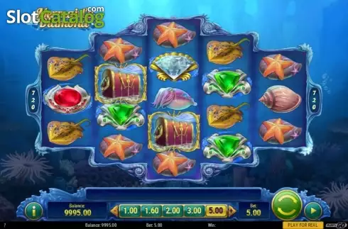 Скрин5. Mermaid's Diamond слот