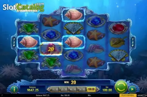 Скрин9. Mermaid's Diamond слот