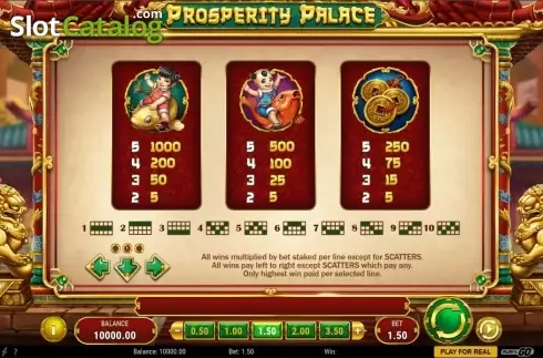 Скрин3. Prosperity Palace слот
