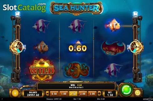 Скрин8. Sea Hunter слот