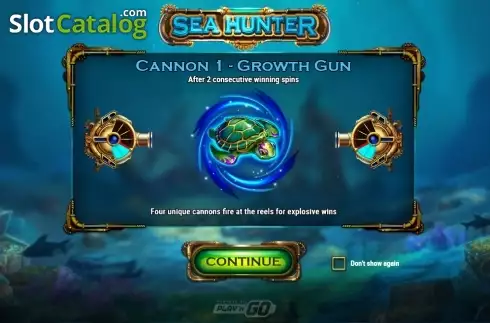 Скрин2. Sea Hunter слот