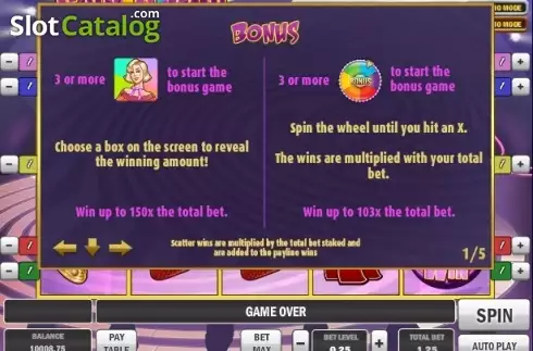 Скрин5. Spin & Win (Games Inc) слот