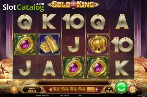 Скрин4. Gold King слот