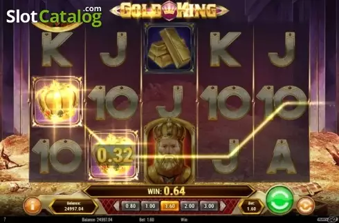 Скрин5. Gold King слот