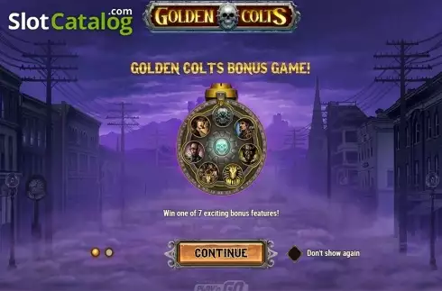 Скрин2. Golden Colts слот