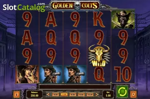 Скрин4. Golden Colts слот