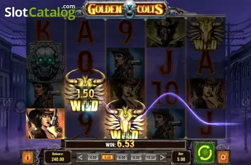 Скрин5. Golden Colts слот